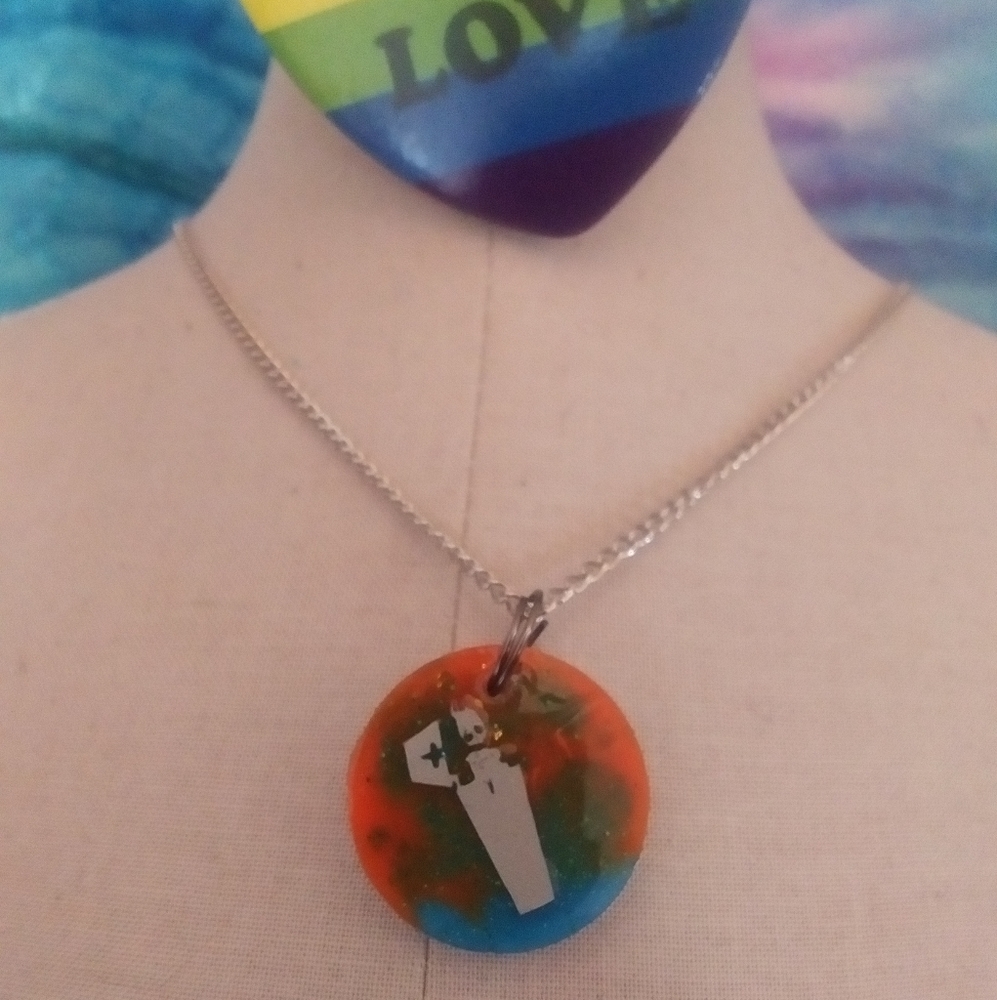 Handmade Resin Necklace
